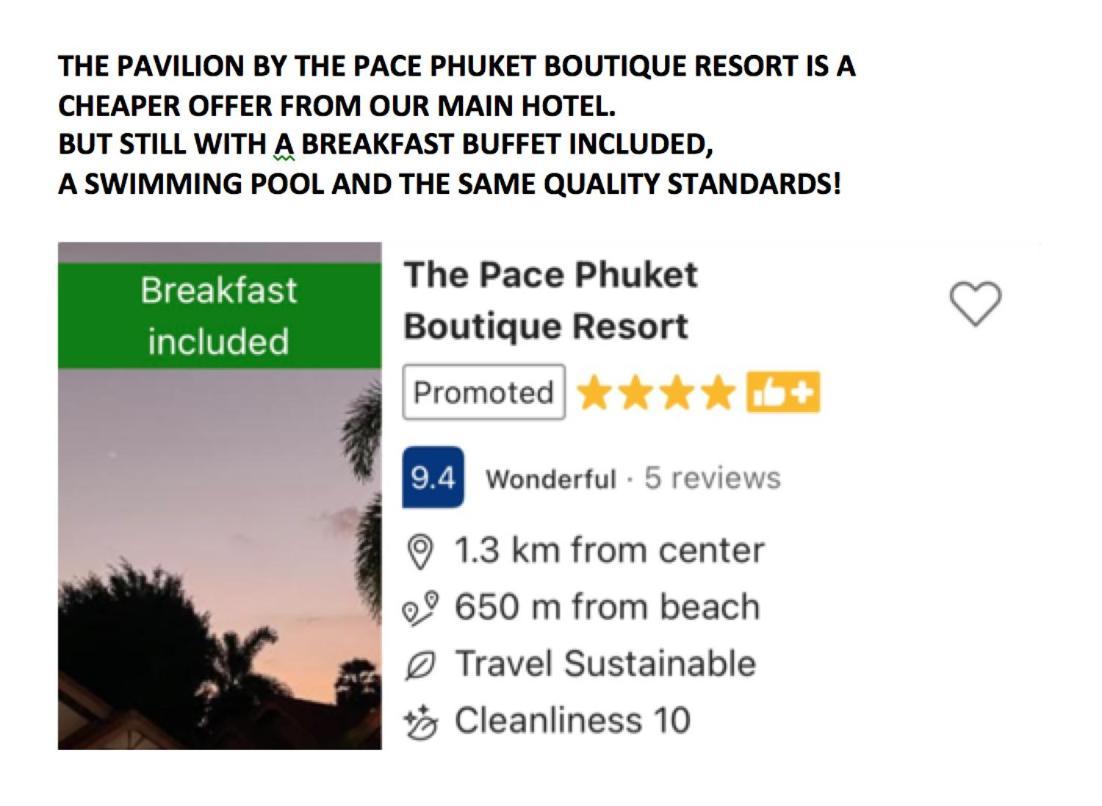 The Pavillon By The Pace Phuket Boutique Resort Rawai Exteriör bild